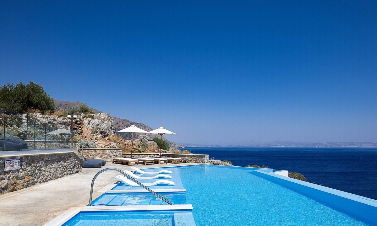 Vizari Villa | Seafront luxury villa,infinity pool & devine views