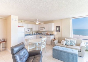 Beachfront Condo At Bargain Price! Resort Heated Pool! Tennis Courts! Million Dollar View! in Fort Myers Beach