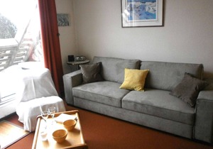 Studio cabin for 6, balcony, equipped kitchen in Piau-Engaly