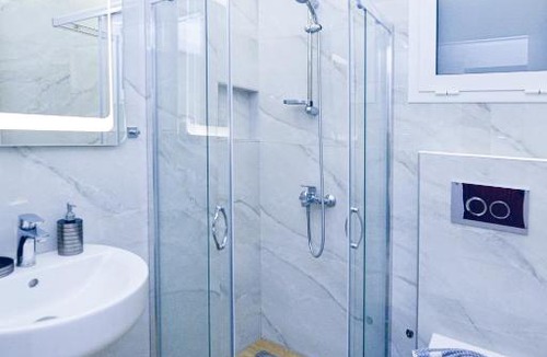 Rhodes Town Apartment | Astoria Studio 2, Rhodes City Center - Brand New bathroom