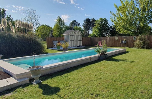 Carcans Villa | Charming villa withswimming pool between lake, océan and vineyards