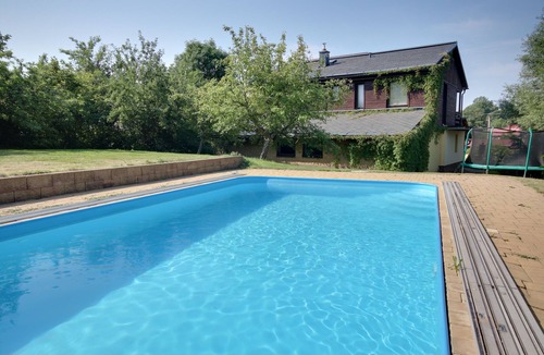 Horni Branna House | Chata Pod Hajkem -Holiday house with garden, outdoor pool, in the area of farms.