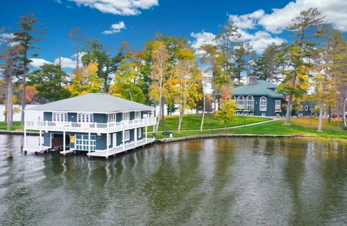 Eagle River House | Lakefront, Historic Estate on the Eagle River Chain of Lakes! Sleeps 42!