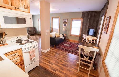 Viroqua Apartment | Newly remodeled, private, sunny downtown apartment; near restaurants & shopping.