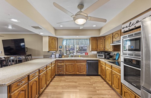 Mission Hills House | Spacious Desert Getaway! 5BR incl/Casita, Yard/Patio, EV, Pool, Games, Horse
