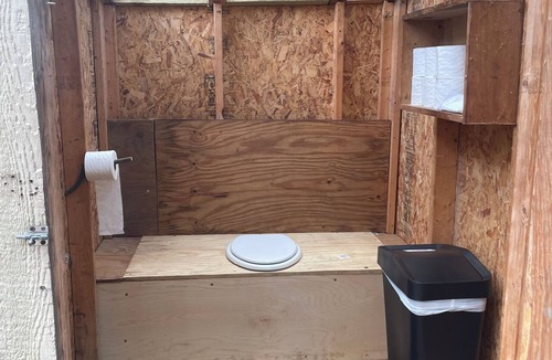 Epping RV Rental | This one room camping cabin is a great alternative to a tent camp site.