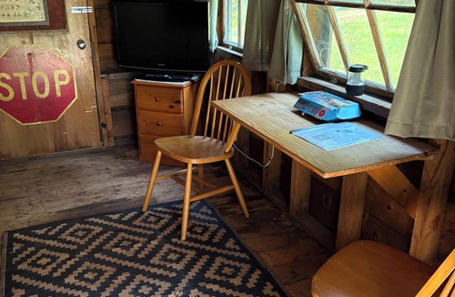 Epping RV Rental | This one room camping cabin is a great alternative to a tent camp site.
