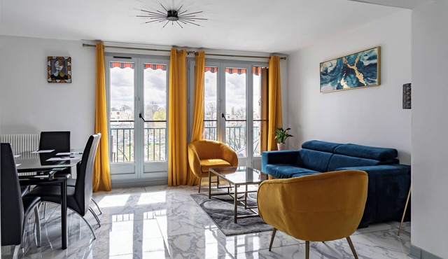 20 Minutes Paris et JO- Spacieux Appartement Moderne, Idéal Pour Familles in Neuilly-sur-Marne