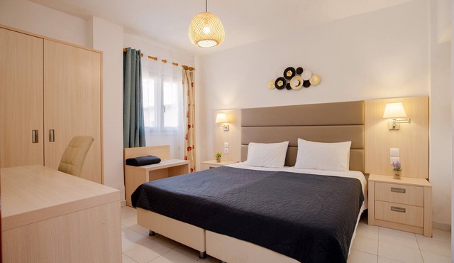 Apartment 'Superior Type B' with Shared Terrace, Wi-Fi and Air Conditioning in Kavos