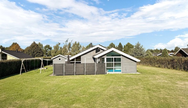 Beach front home in Otterup with sauna in Otterup