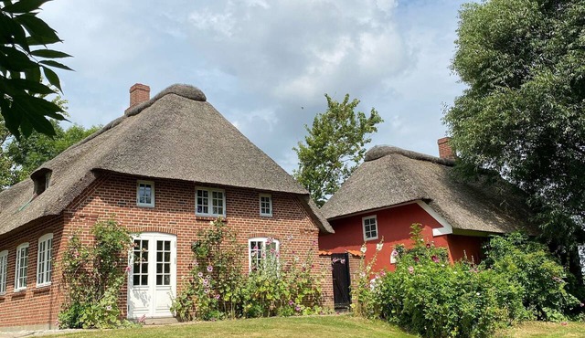 Beautiful thatched cottage on the German-Danish border near Sylt in Højer