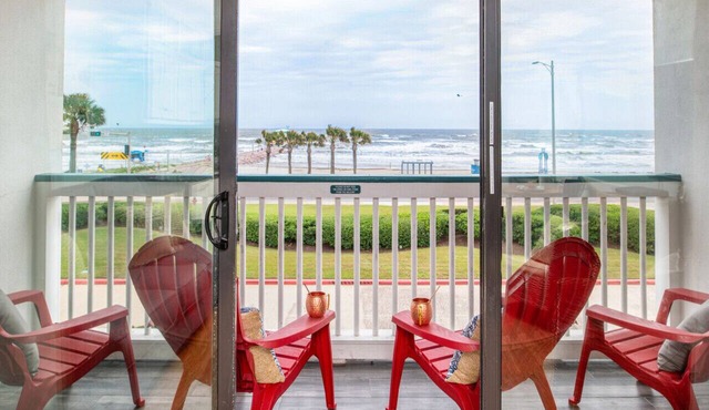 Casa Del Mar 201 | Galveston | Beachfront view in Galveston