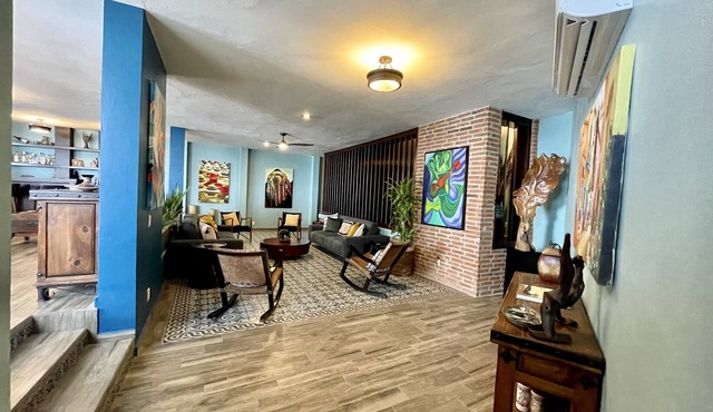 Casa Vista Azul- Perfect location! Stunning ocean views, near Olas Altas/Centro in Mazatlán