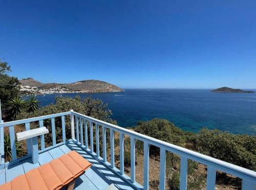 Castle Vigla Studio Leros in Vromolithos