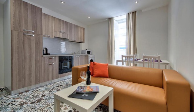 Central Valletta Two Bedroom Apartment in Valletta