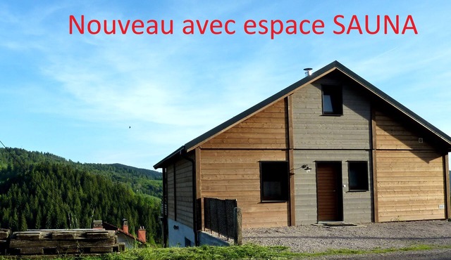 Chalet le Belvédère 12 people with terrace in Le Tholy 10 minutes from Gerardme in Le Tholy