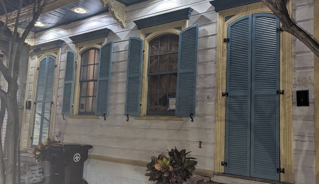 Charming 2-bedroom Camelback Shotgun Double in the fabulous Treme Neighborhood in New Orleans