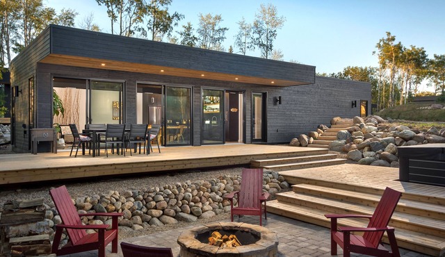 Clear Lake, cabin, hot tub in Onanole