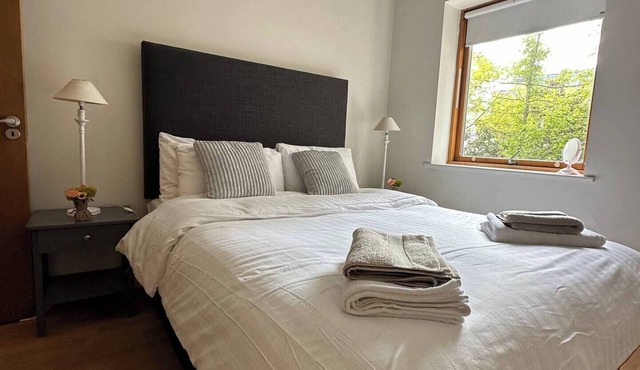 Cozy Modern Flat w Garden View in Dublin Central in Dublin