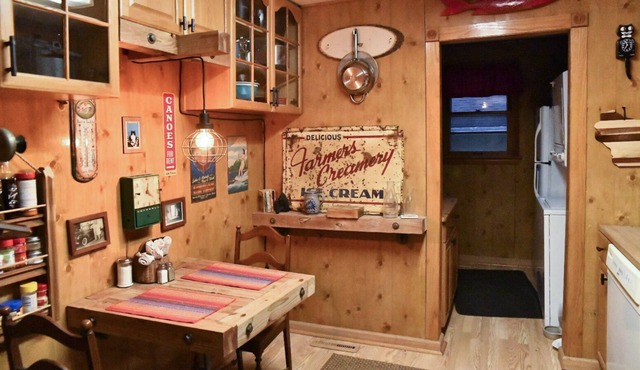 Cozy Rustic Retro Cottage - Pets - Ski - Ice Fish in Twin Lakes