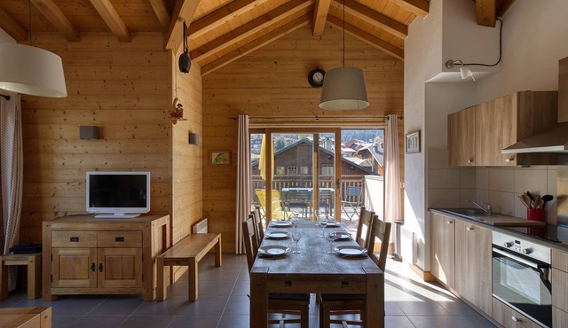 Duplex in Les Gets City center - 8 persons, 3 bedrooms - close to the slopes in Les Gets
