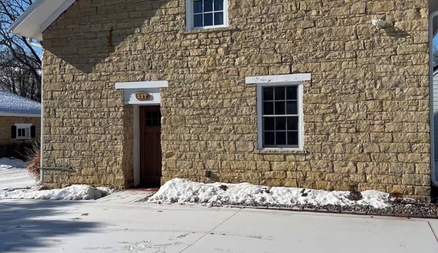 Hidden Gem! Uniquely, fully-furnished, newly remodeled, 1860’s carriage house in Dubuque