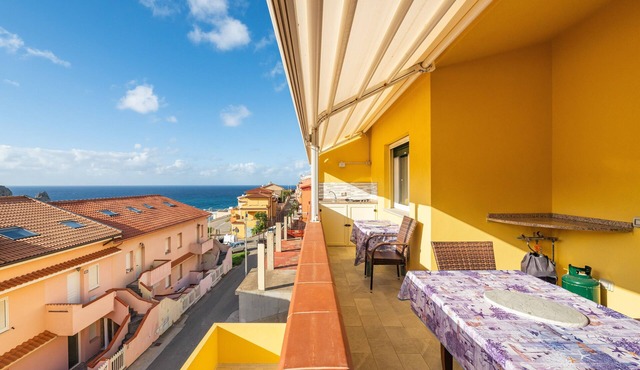Holiday Home 'Sole E Mare Buggerru - Appartamento' with Sea View, Private Terrace and Air Conditioning in Buggerru