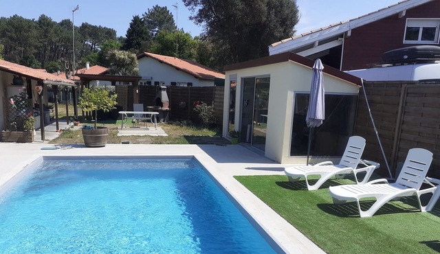 LABENNE south Landes, private pool. Ideal surf or rest Internet in Labenne