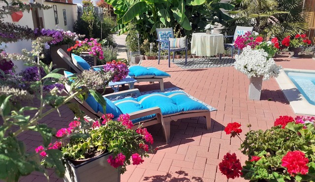 LOVELY SINGLE-STOREY GITE WITH SWIMMING POOL 15 KM FROM EUROPA PARK in BINDERNHEIM