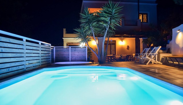 Lovely villa with pool and spa near the beach- ΕΣΛ-1468Κ920Α0389001 in Kalymnos