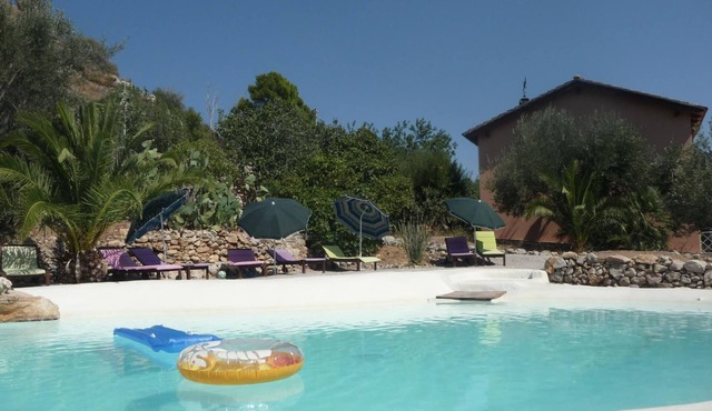 Manderino-Panoramasuite mit Park und Pool by Interhome in Santa Flavia