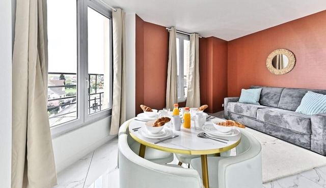 Modern and spacious 2-bedroom apartment - Gagny in Gagny