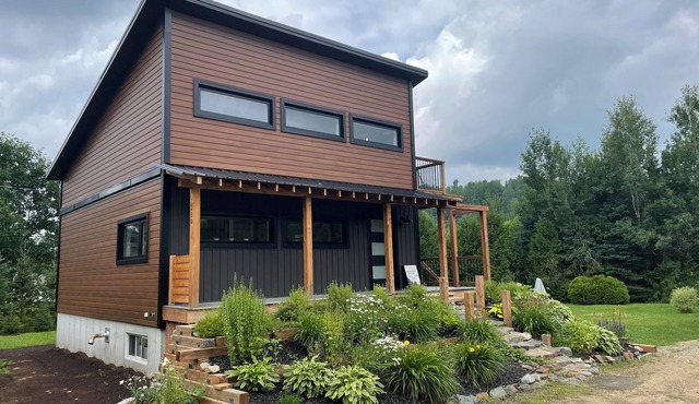 Oasis thermal - Mauricie- N.E. Chic Shack in Saint-Mathieu-du-Parc