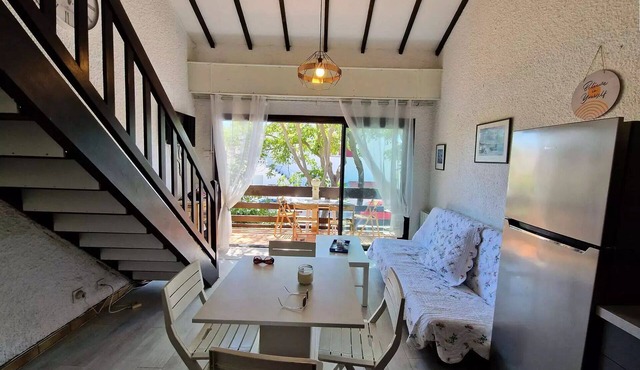 Old Marseillan beach area, apartment for 4 people, air-conditioned, very comfortable in MARSEILLAN