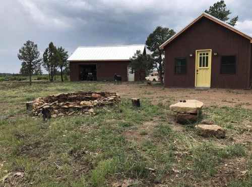 Old Raton Pass Base Camp Cabin with Loft Northern New Mexico Mountain Ranch on Colorado Border cabin in Raton