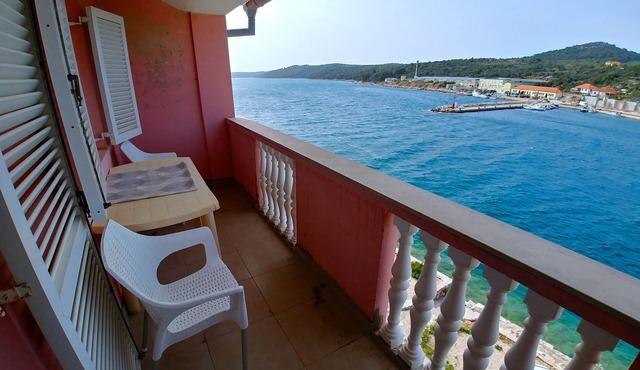 One bedroom apartment with balcony and sea view Sali, Dugi otok (A-443-d) in Sali