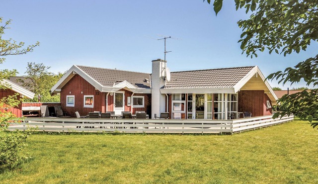 Pet friendly home in Otterup with sauna in Otterup