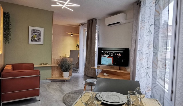Quiet, friendly apartment - Private parking - Near tramway and airport in Blagnac