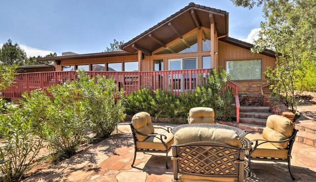 Sedona Home with Stunning Mtn Views, Fire Pit and Deck in Sedona