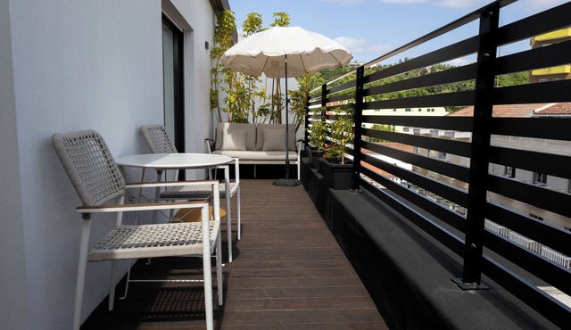 Stylish Studio | Private Balcony & Tiles · Leiria in Leiria