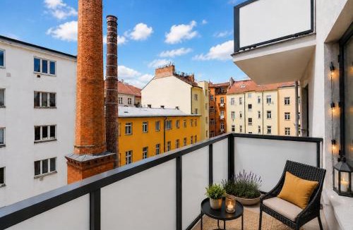 Andel Apartment | Central 2-BR Residence with Parking and Balcony by Wishlist Prague